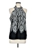 DressBarn 100% Polyester Black Sleeveless Blouse Size M - photo 1