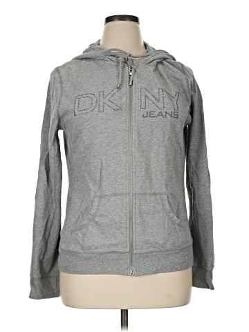 DKNY Jeans Zip Up Hoodie (view 1)