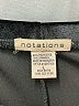 Notations Black Casual Pants Size L - photo 7