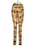 Lularoe Print Yellow Active Pants One size - photo 1