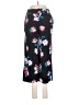 Candie's 100% Rayon Floral Black Casual Pants Size S - photo 1