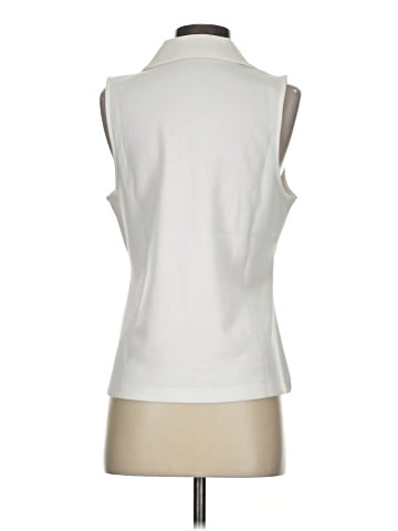 Boston Proper Sleeveless Button-Down Shirt (view 2)
