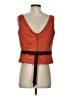 Alfred Angelo Orange Sleeveless Blouse Size 12 - photo 2