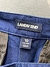 Lands' End Solid Blue Shorts Size 10 - photo 3