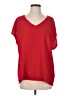 Junee 100% Polyester Red Short Sleeve Top Size S - photo 1