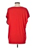 Junee 100% Polyester Red Short Sleeve Top Size S - photo 2