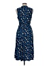 Anne Klein Print Blue Casual Dress Size 6 - photo 2