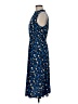 Anne Klein Print Blue Casual Dress Size 6 - photo 5