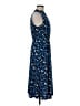 Anne Klein Print Blue Casual Dress Size 6 - photo 4