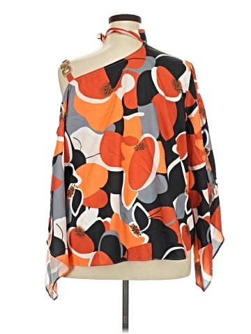 Shein Curve 3/4 Sleeve Blouse (view 2)