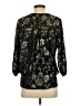 Ava & Aiden 100% Polyester Black 3/4 Sleeve Blouse Size S - photo 2