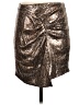 Zara Basic Metallic Silver Formal Skirt Size S - photo 1