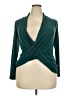 I.N. Studio Teal 3/4 Sleeve Top Size 2X - photo 1