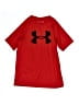 Under Armour 100% Polyester Red Active T-Shirt Size L (youth) - photo 1