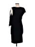 Unbranded Solid Black Cocktail Dress Size M (estimated) - photo 2