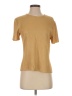 St. John Solid Gold Short Sleeve Top Size S - photo 1