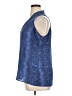 Violet & Claire 100% Polyester Blue Sleeveless Blouse Size XL - photo 5