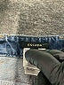 Escada 100% Baumwolle Chevron-herringbone Blue Jeans Size EU 40 / US 10 - photo 7
