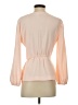 J.Crew 100% Polyester Pink 3/4 Sleeve Blouse Size 4 - photo 2