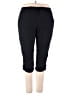 Khakis & Co Solid Black Active Pants Size 18 - photo 1