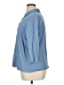 J.Jill 100% Cotton Blue 3/4 Sleeve Button-Down Shirt Size XL - photo 5