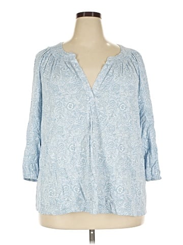 Crown & Ivy 3/4 Sleeve Blouse (view 1)