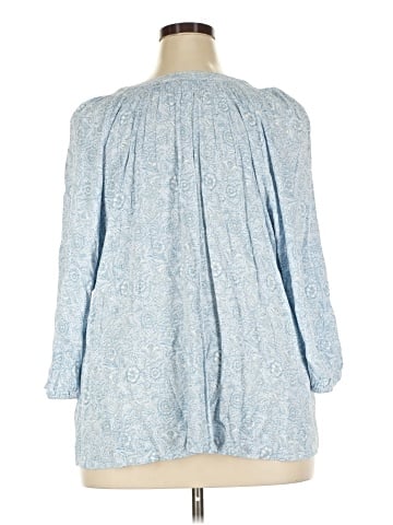 Crown & Ivy 3/4 Sleeve Blouse (view 2)