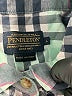 Pendleton 100% Cotton Checkered-gingham Teal Short Sleeve Button-Down Shirt Size L - photo 7