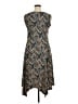 Kasper Paisley Brown Casual Dress Size XL - photo 2