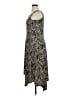 Kasper Paisley Brown Casual Dress Size XL - photo 5