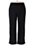 R&M Richards Solid Black Casual Pants Size 20 - photo 1