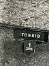 Torrid Black Long Sleeve Blouse Size 1X Plus (1) - photo 7
