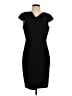 Calvin Klein Solid Black Cocktail Dress Size 6 (estimated) - photo 1