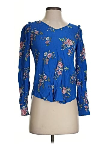 Ann Taylor LOFT Long Sleeve Blouse (view 1)