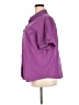 Basic Editions Purple Short Sleeve Blouse Size 24W - photo 5