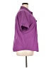 Basic Editions Purple Short Sleeve Blouse Size 24W - photo 4