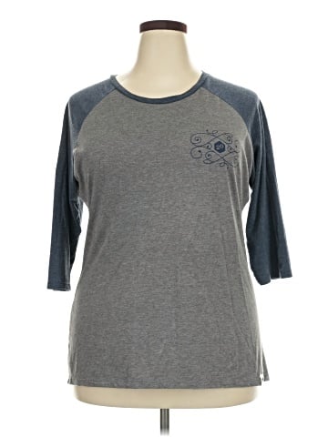 District. 3/4 Sleeve T-Shirt (view 1)