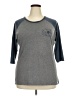 District. Gray 3/4 Sleeve T-Shirt Size XXL - photo 1