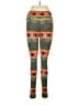 Lularoe Print Green Leggings One size - photo 2