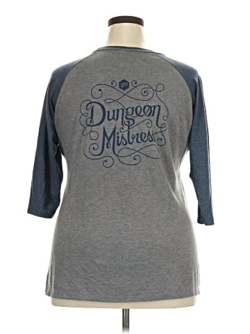 District. 3/4 Sleeve T-Shirt (view 2)