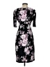 Connected Apparel Floral Black Cocktail Dress Size 4 (petite) - photo 2