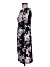 Connected Apparel Floral Black Cocktail Dress Size 4 (petite) - photo 5