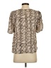 Greylin 100% Rayon Tan Short Sleeve Blouse Size S - photo 2