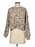 Jessica Simpson 100% Polyester Tweed Tan Pullover Sweater Size S - photo 1