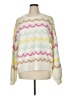 LoveRiche Chevron-herringbone White Pullover Sweater Size 1X - photo 1