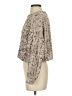 Jessica Simpson 100% Polyester Tweed Tan Pullover Sweater Size S - photo 5