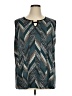 Lavish Teal Sleeveless Blouse Size XL (estimated) - photo 1