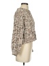 Jessica Simpson 100% Polyester Tweed Tan Pullover Sweater Size S - photo 4