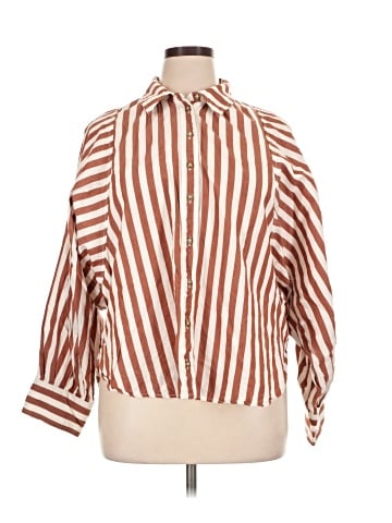 Pilcro 3/4 Sleeve Blouse (view 1)