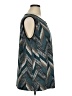 Lavish Teal Sleeveless Blouse Size XL (estimated) - photo 4